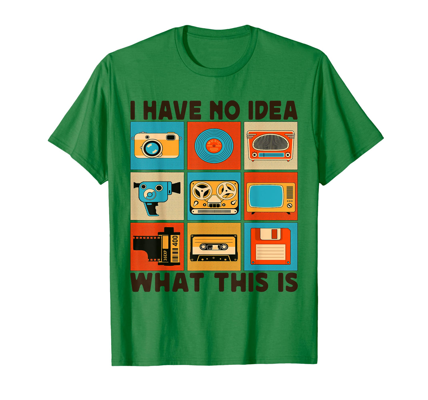 I Have No Idea What This Is Men Women Kid 70s 80s 90s Outfit T-Shirt