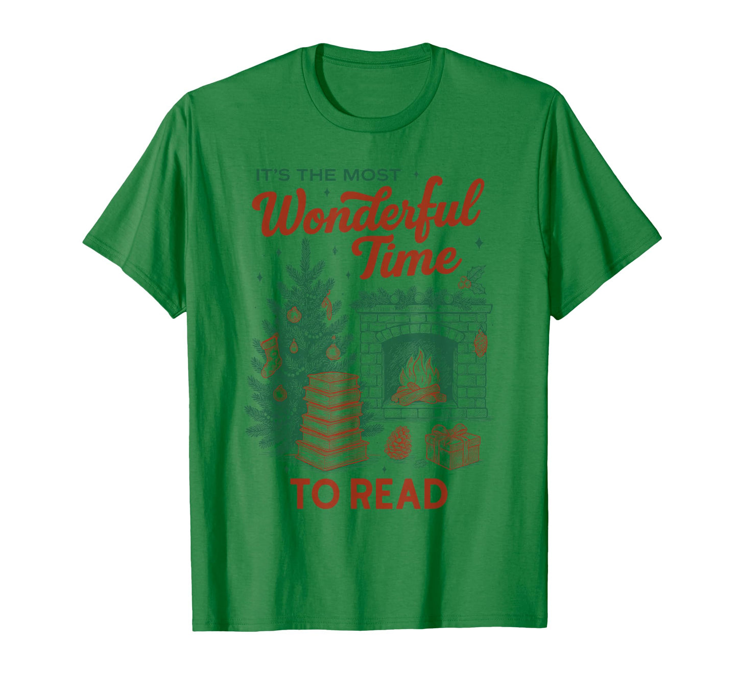 Christmas Read, Cozy Bookish Xmas Girl Reader Ugly Gift T-Shirt