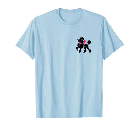 Sock Hop, Poodle, Pink Scarf T-Shirt