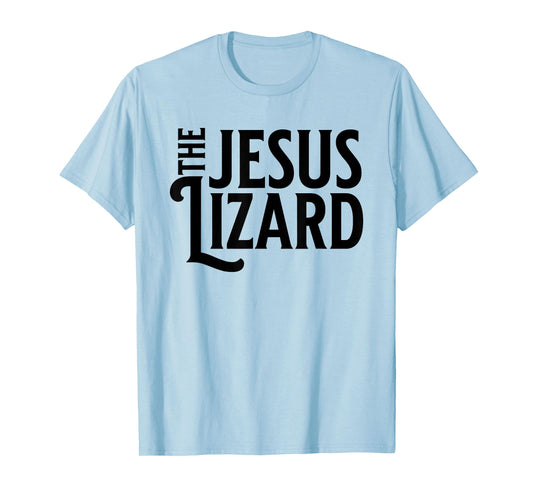 The Jesus Lizard Black Retro Vintage Text On T-Shirt