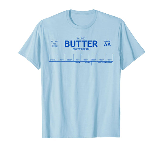 Stick Of Butter Lazy Halloween Costume T-Shirt