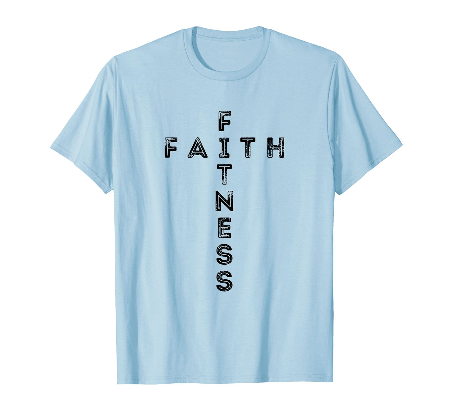 Faith Fitness Cross T-Shirt