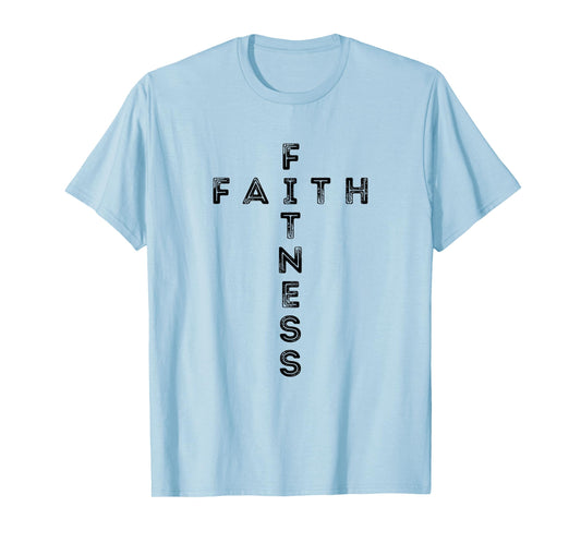 Faith Fitness Cross T-Shirt