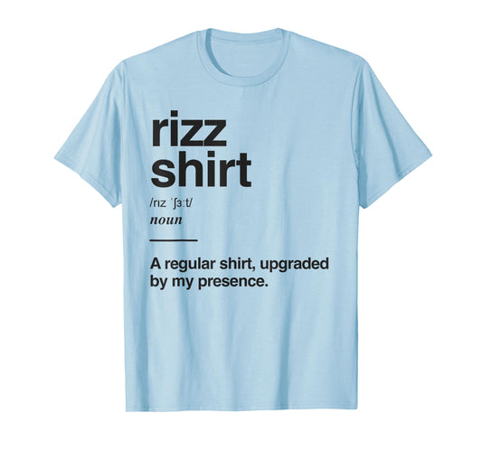 Funny Rizz Gen Z Gen Alpha Slang Charisma Meme Rizz T-Shirt