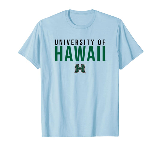 University of Hawaii Rainbow Warriors Stacked T-Shirt