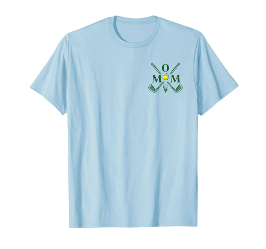 Funny Par Mom Golf Matching Golfing Quote Party Pocket T-Shirt