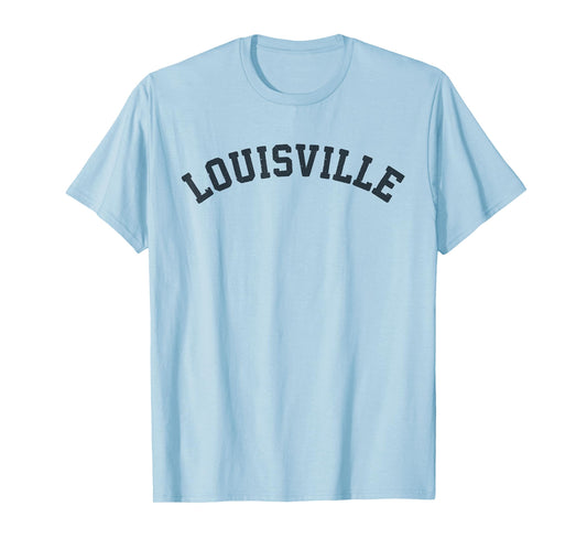 Vintage Louisville T Shirt Old Retro Louisville Sports Gift T-Shirt