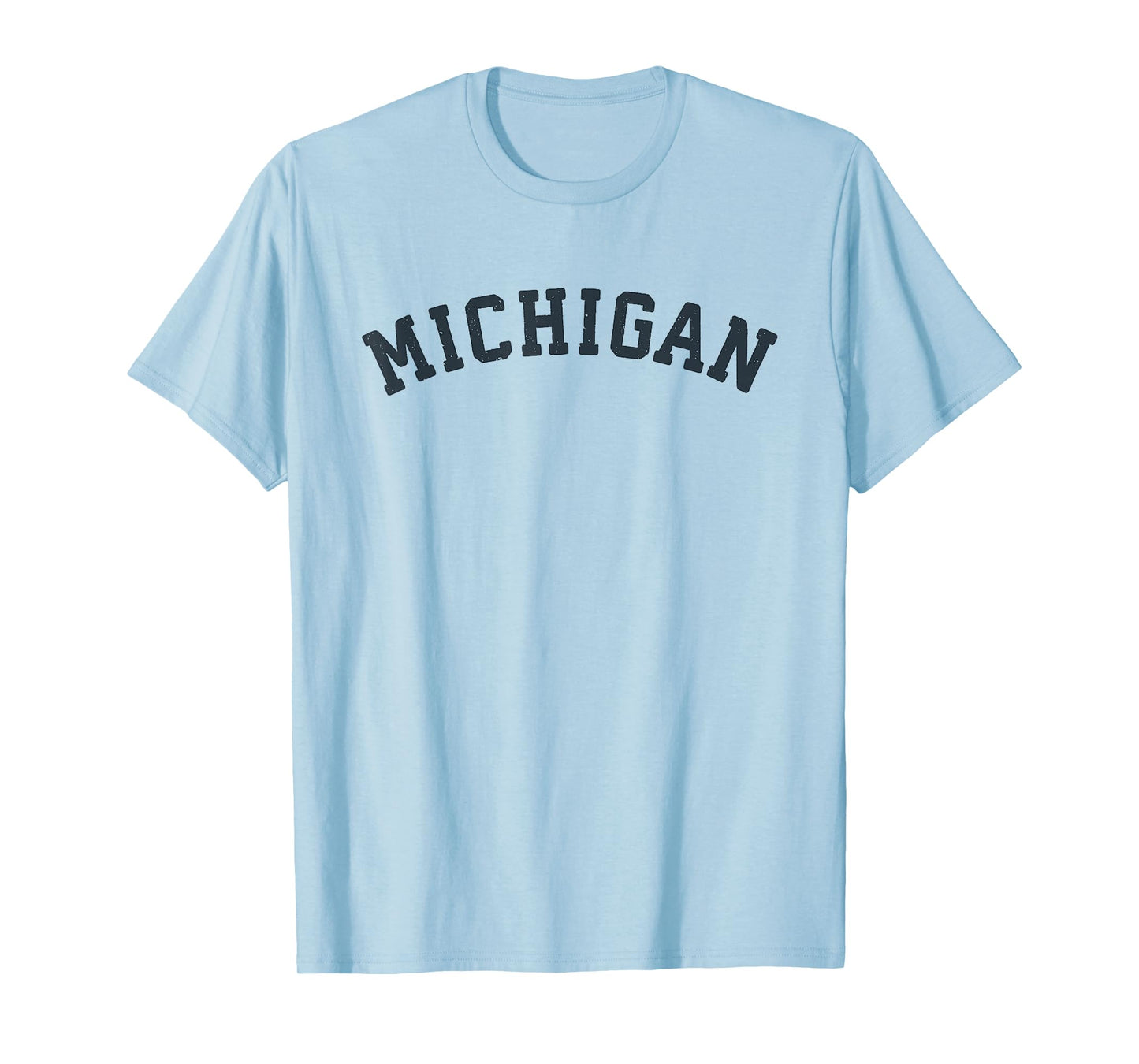 Vintage Michigan T Shirt Old Retro Michigan Sports Gift Tee T-Shirt