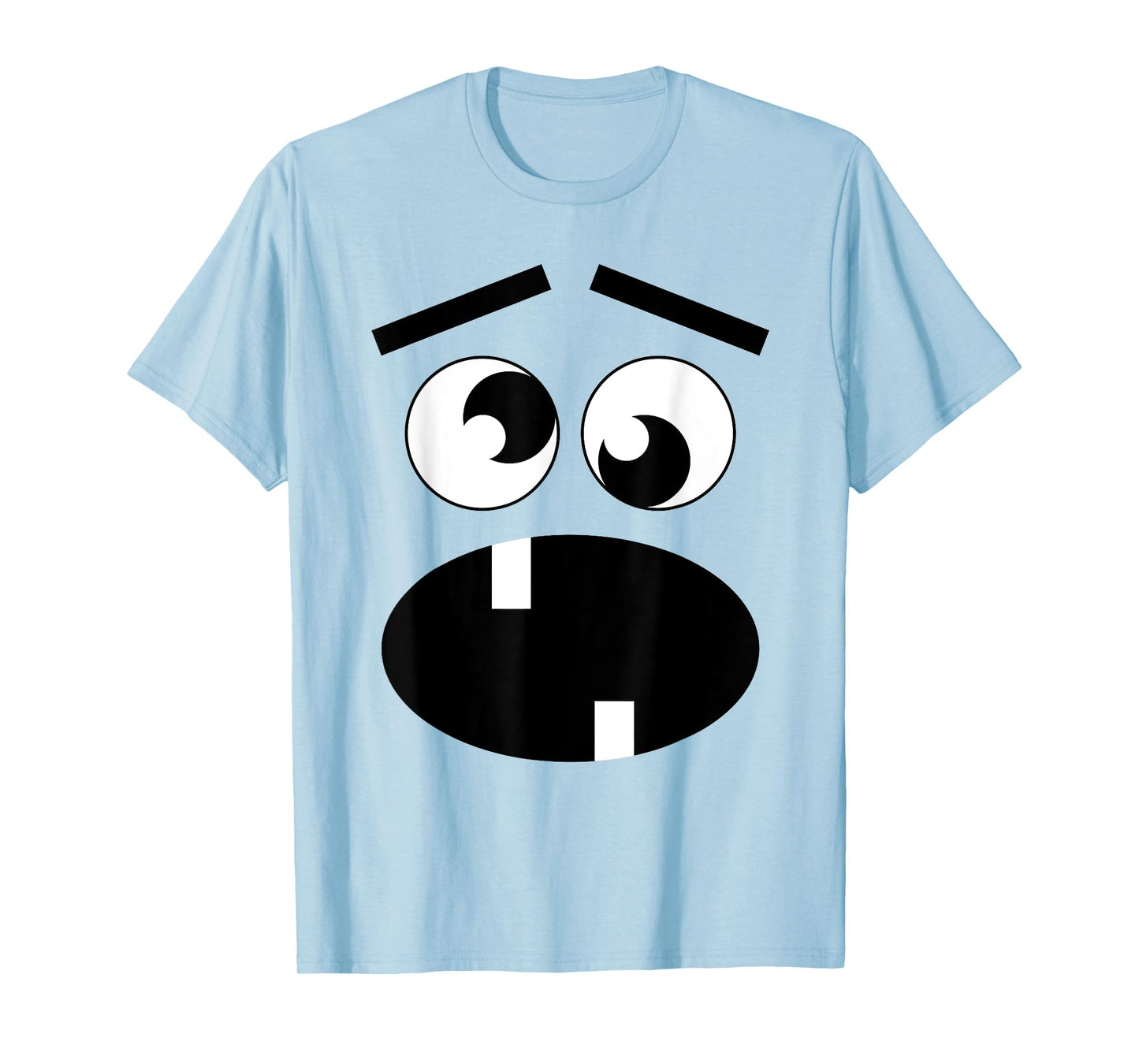 Creepy Carrots Face Halloween Costume Kids T-Shirt