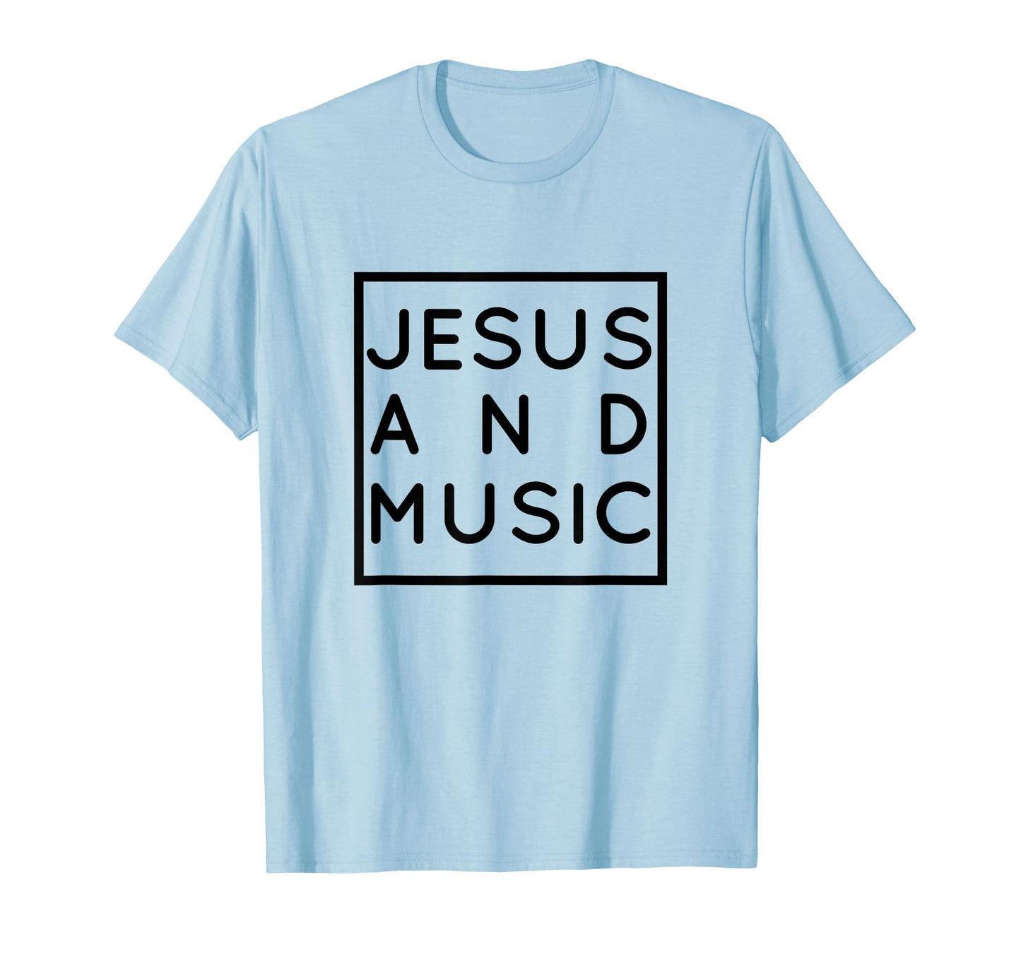 Jesus and Music, Christian Musician & Singer, Choir Gift T-Shirt