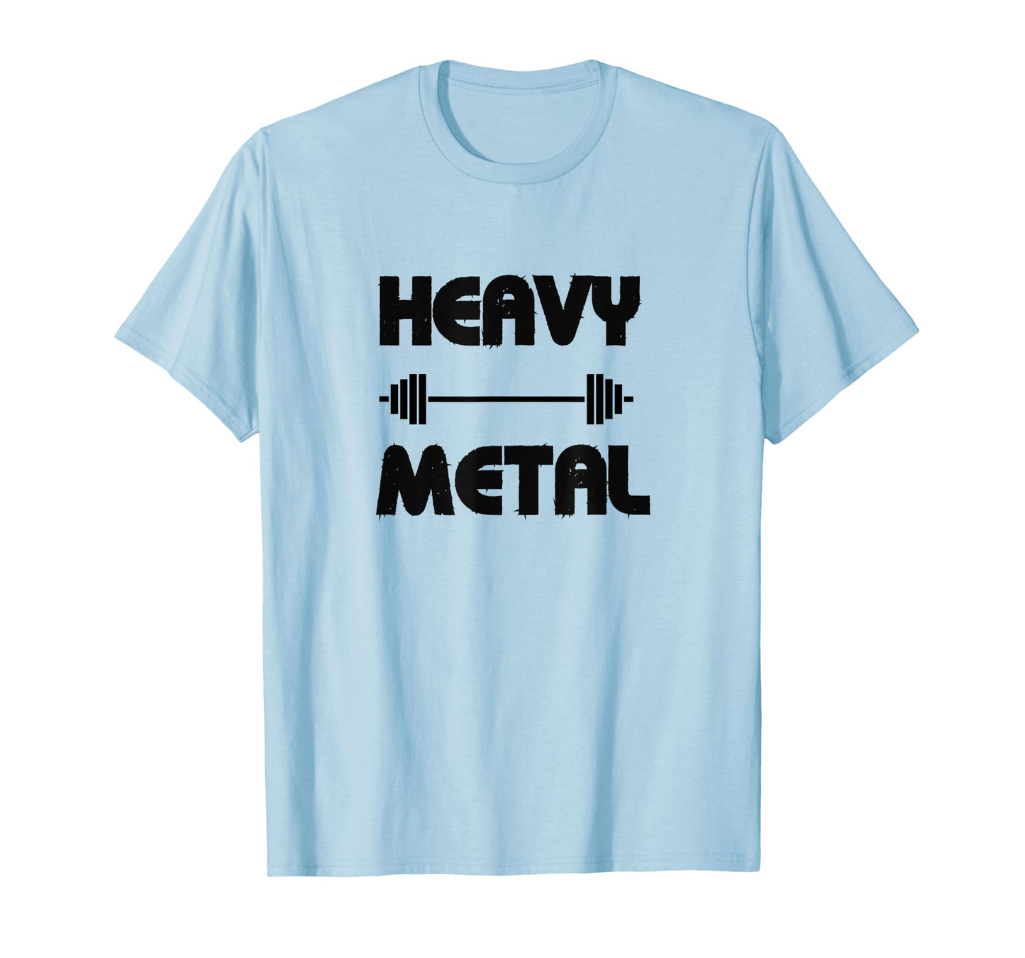 Heavy Metal Barbell Gym Workout Tshirt