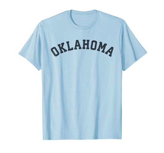 Vintage Oklahoma T Shirt Old Retro Oklahoma Sports Gift Tee T-Shirt