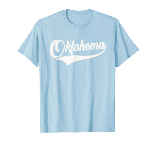 Oklahoma Name Vintage Retro Gift Men Women Boy Girl T-Shirt