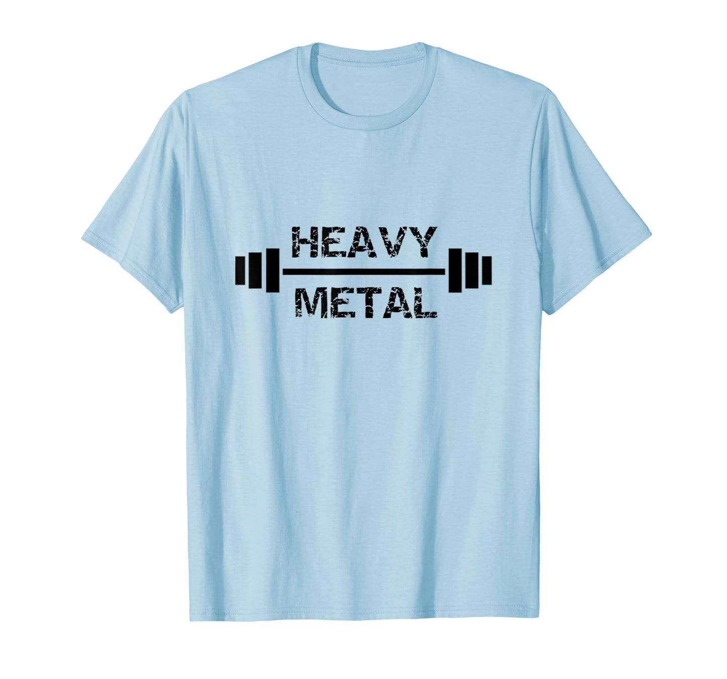 Heavy Metal Gym Fitness Weightlifting Bodybuilding T-Shirt