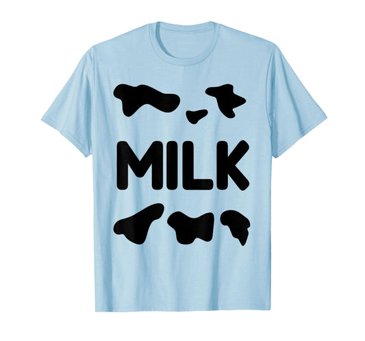 Funny Dairy Milk Carton Easy Costume T-Shirt