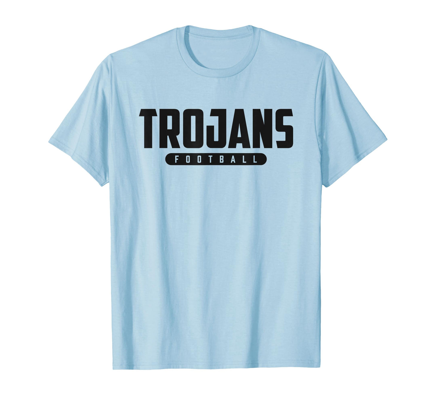 Green Sea Floyds Trojans Football T-Shirt