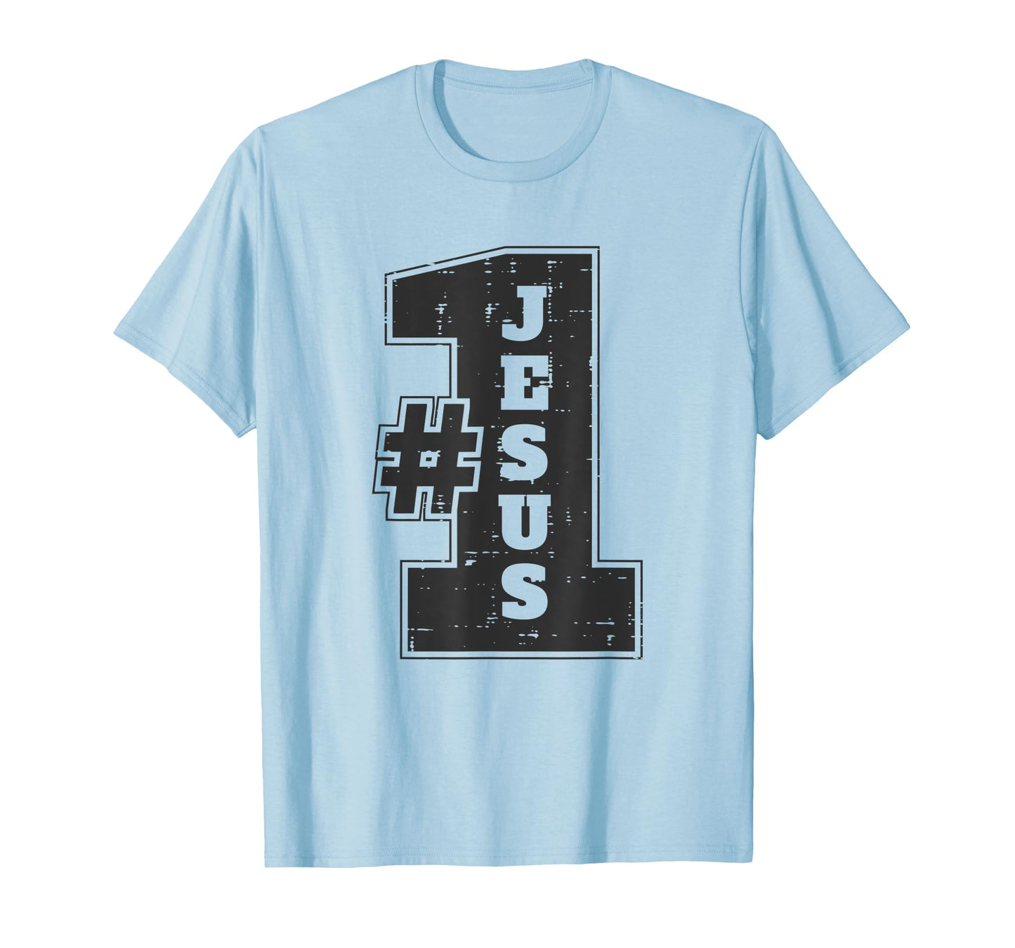Jesus The Number One | Cool Christian Jesus Vintage T-Shirt
