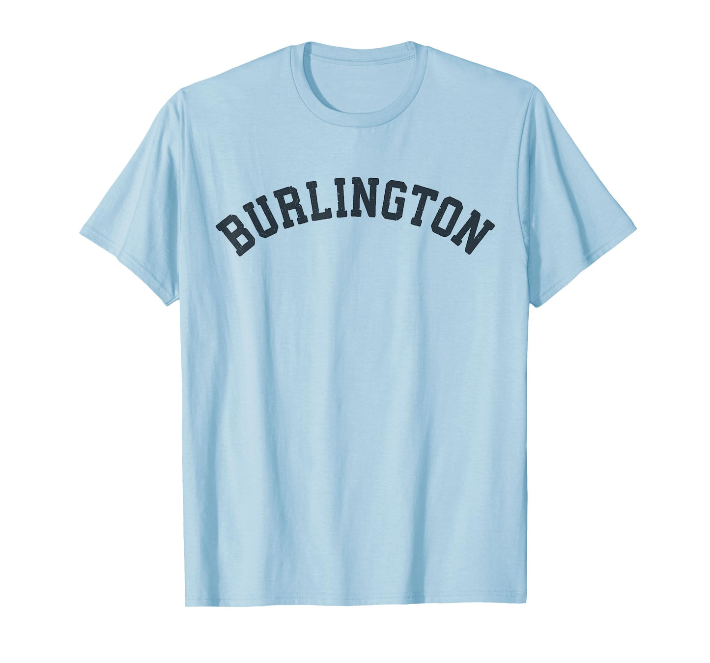 Vintage Burlington T Shirt Old Retro Vermont Sports Gift Tee