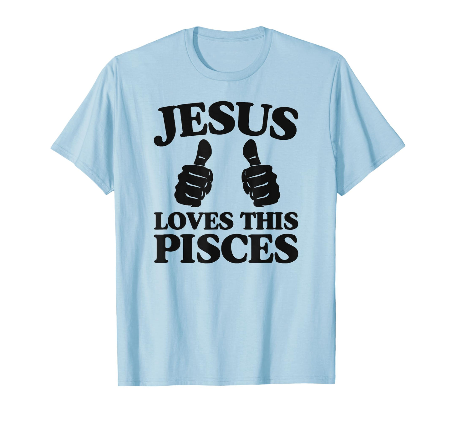 Jesus Loves This Pisces Christian Pisces Church Group T-Shirt
