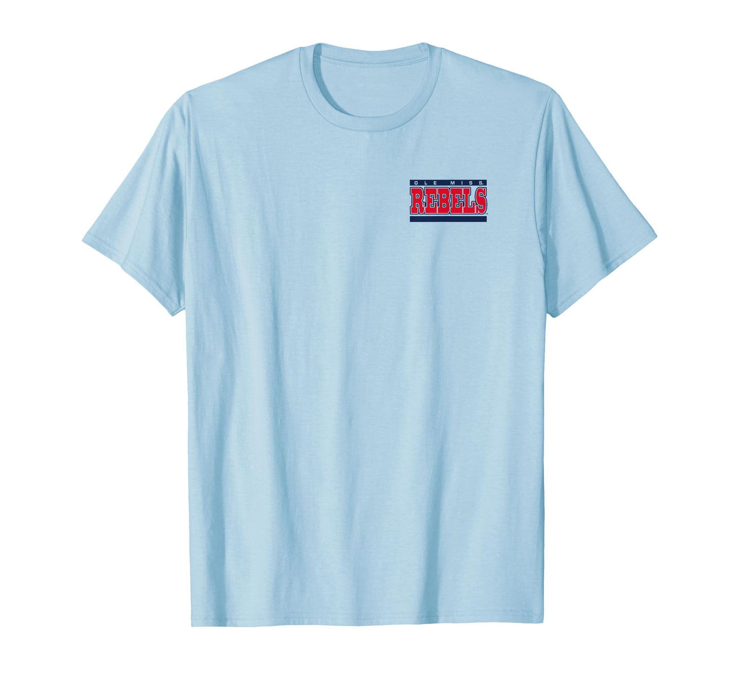 Mississippi Ole Miss Rebels Front/Back White T-Shirt