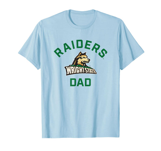 Wright State University WSU Raiders Arched Dad T-Shirt