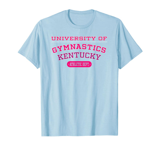 University of Gymnastics KENTUCKY Athletic Dept. T-shirt T-Shirt