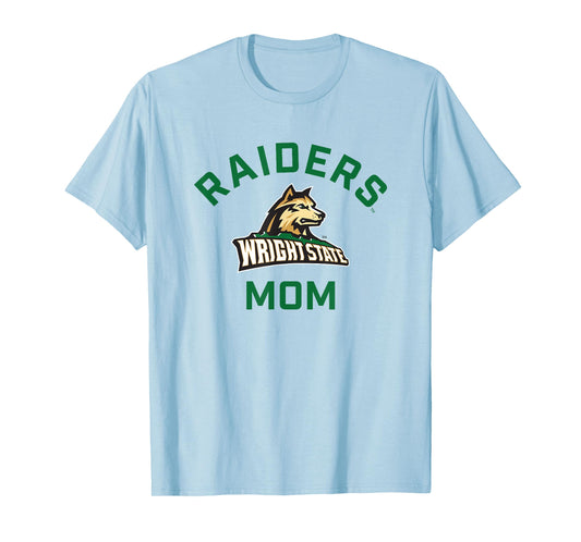 Wright State University WSU Raiders Arched Mom T-Shirt
