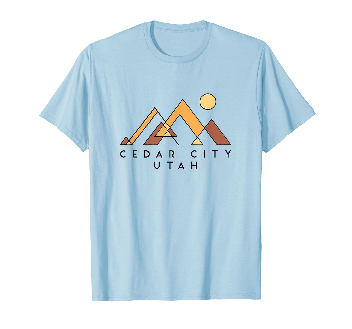 Cedar City Utah | Cedar City Utah Abstract | Cedar City UT T-Shirt