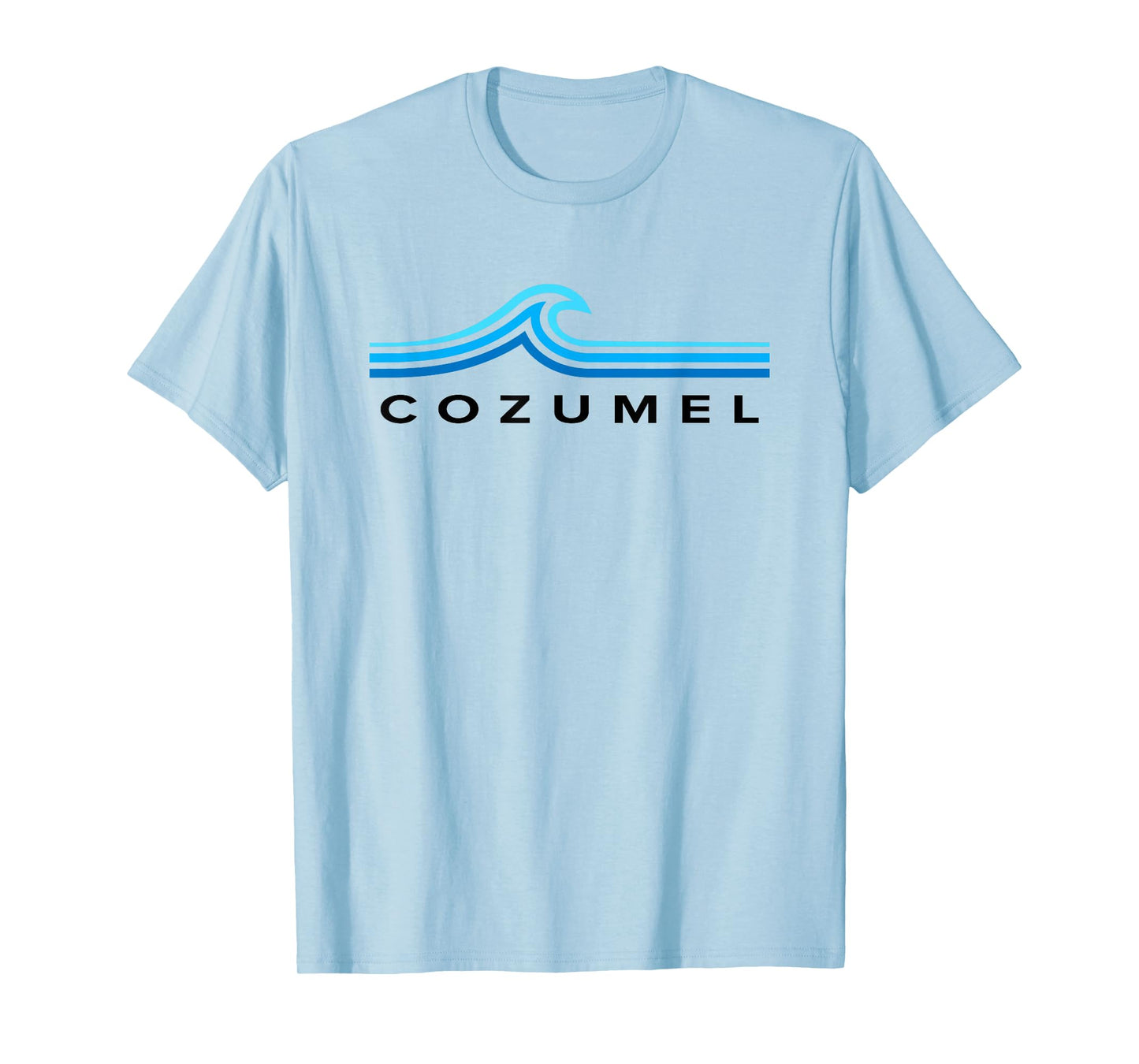 Cozumel Mexico Waves Vintage Mens Womens Girls Boys Souvenir T-Shirt