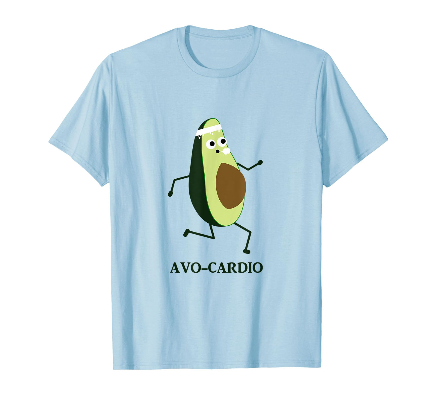 Avocardio - Running Avocado Men Women T Shirt