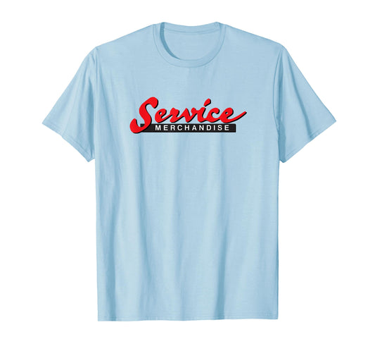 Service Merchandise Classic 1980s Retro Mens Womens Graphic T-Shirt