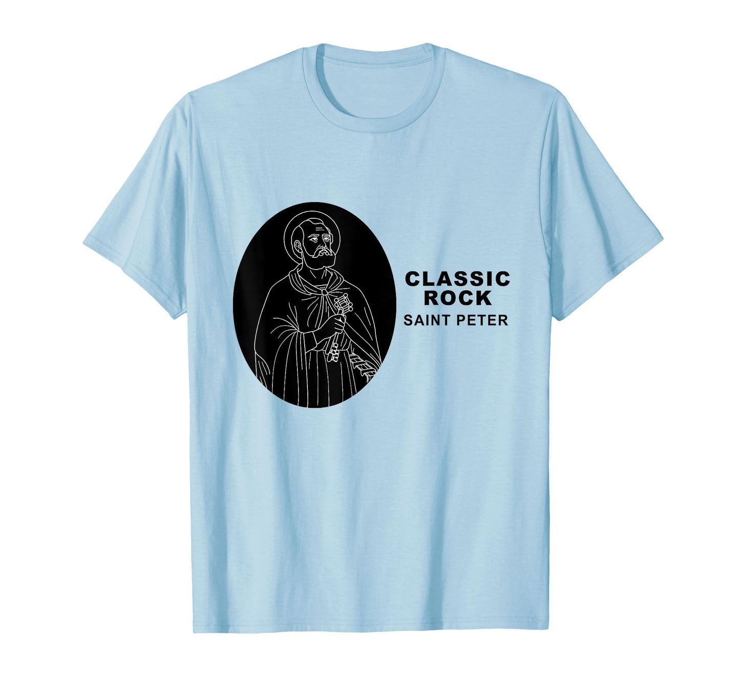 Classic Rock Saint Peter Catholic Saint T-Shirt