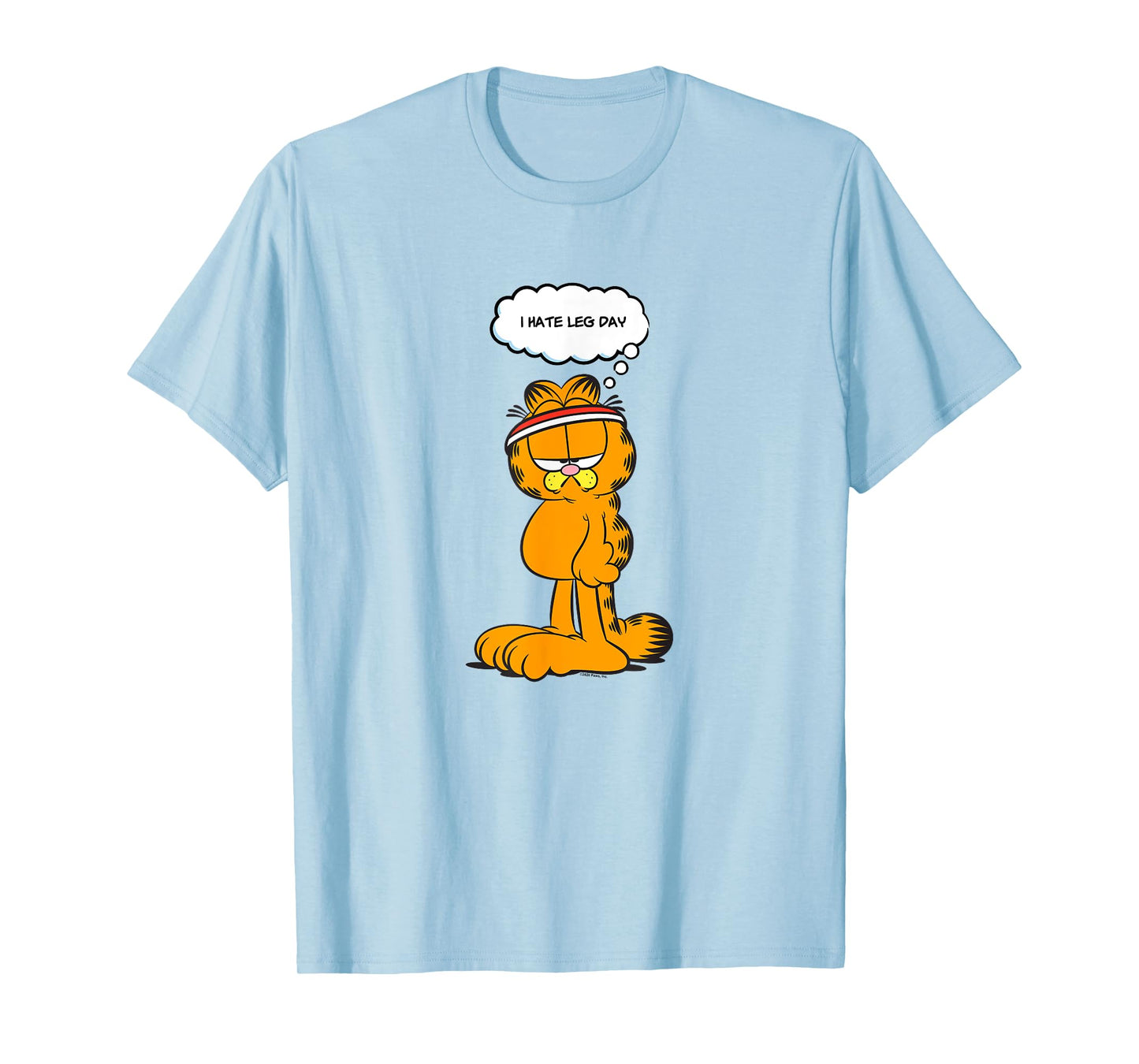 Garfield I Hate Legs Day Work Out Garfield T-Shirt