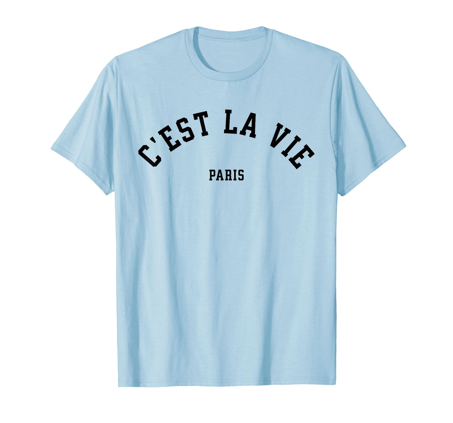 C'est La Vie Paris France Women Men Vintage Summer Graphic T-Shirt