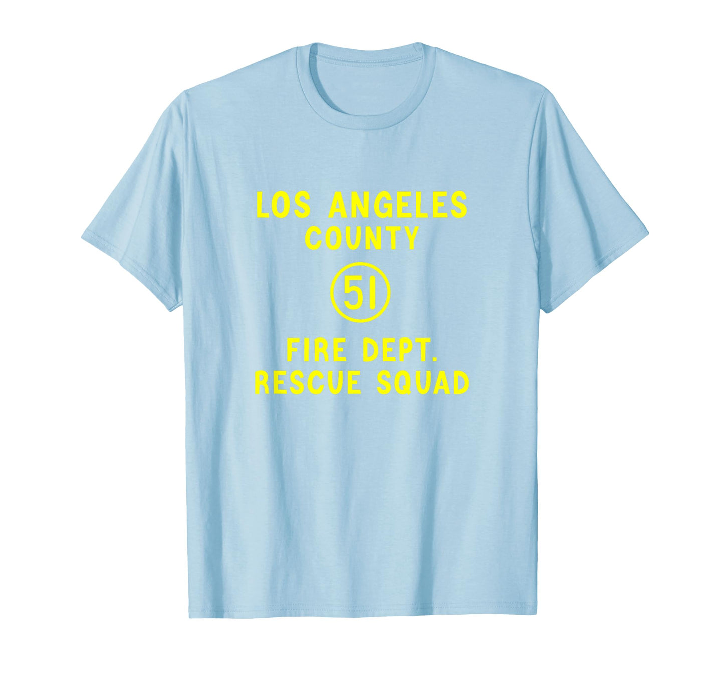 Truck Side 51 Emergency Squad Logo Essential Emergency 51 T-Shirt