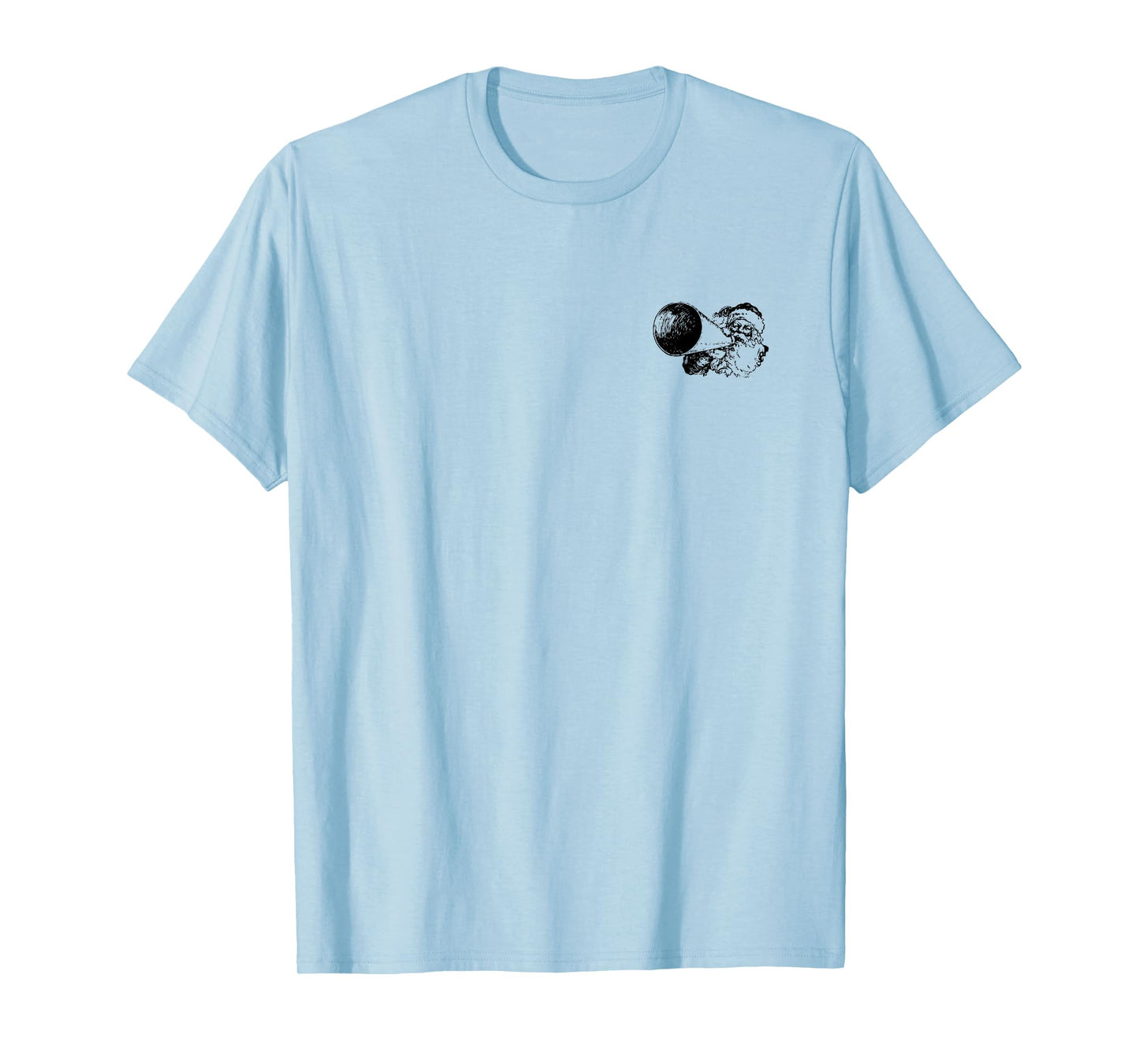 Santa Claus (Christmas Statement & Back Print Graphic) T-Shirt