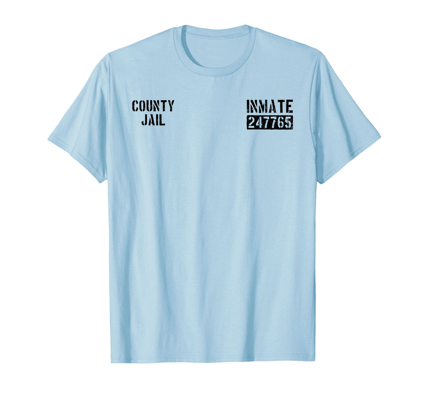 Inmate Of The Month Prisoner Costume Inmate County Jail T-Shirt