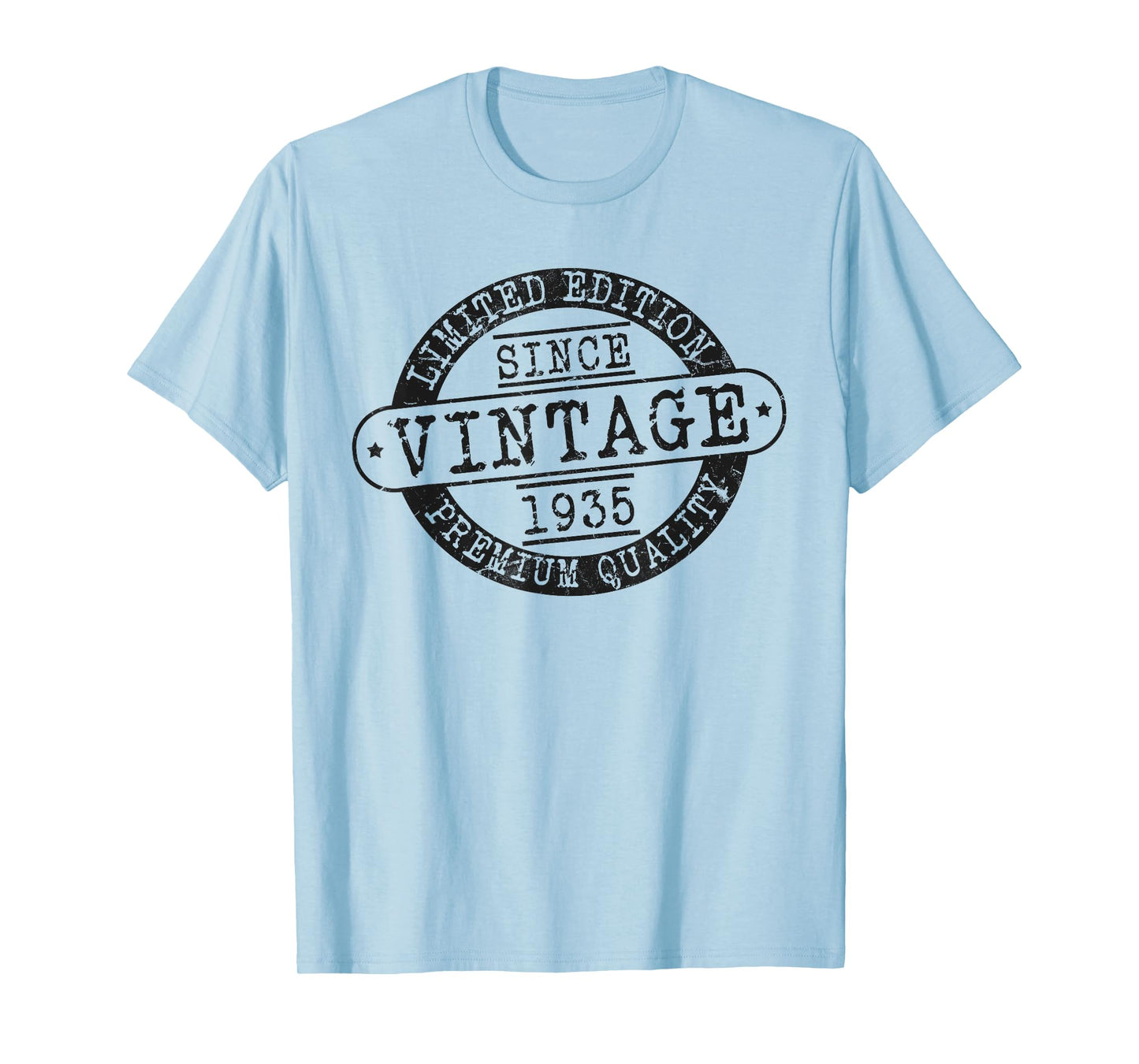 Vintage Since 1935, Rustic Style Born In 1935 Birthday Gifts T-Shirt