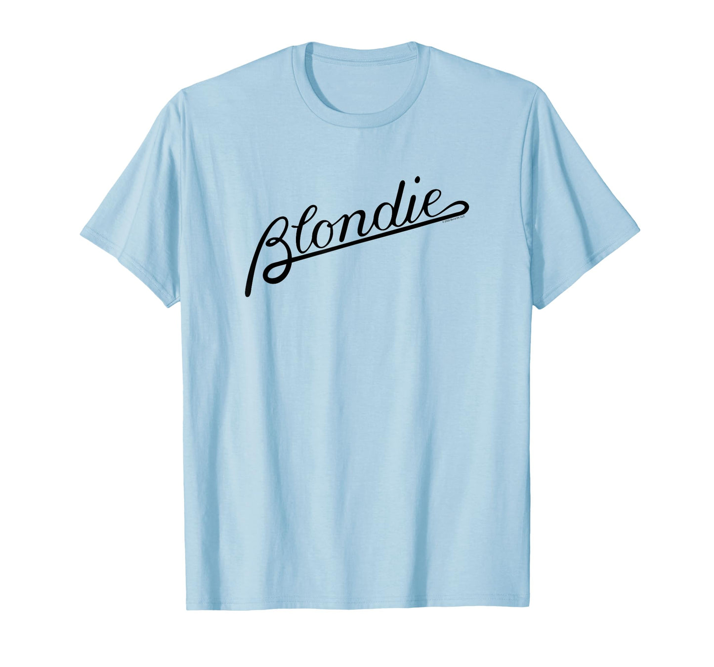 Blondie Script Logo Vintage Band T-Shirt