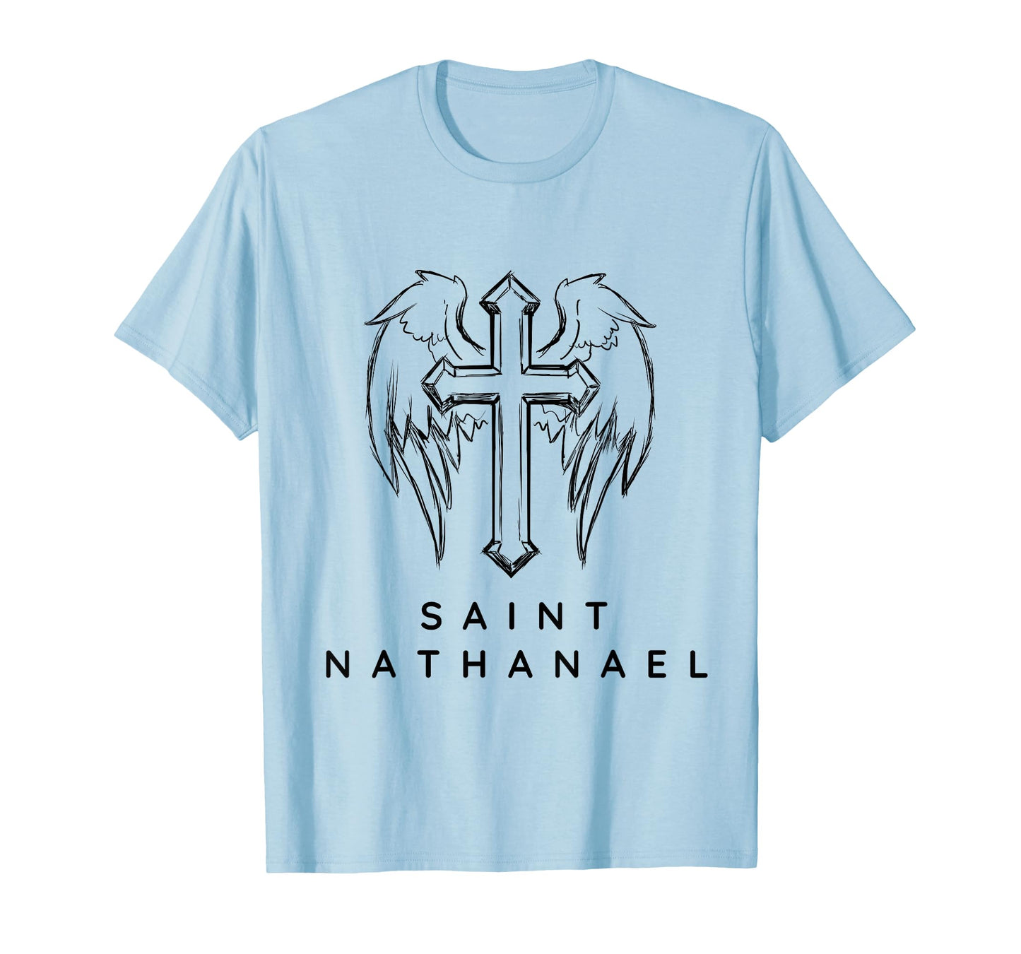 Saint Nathanael the Apostle. Traditional Catholic Prayer T-Shirt