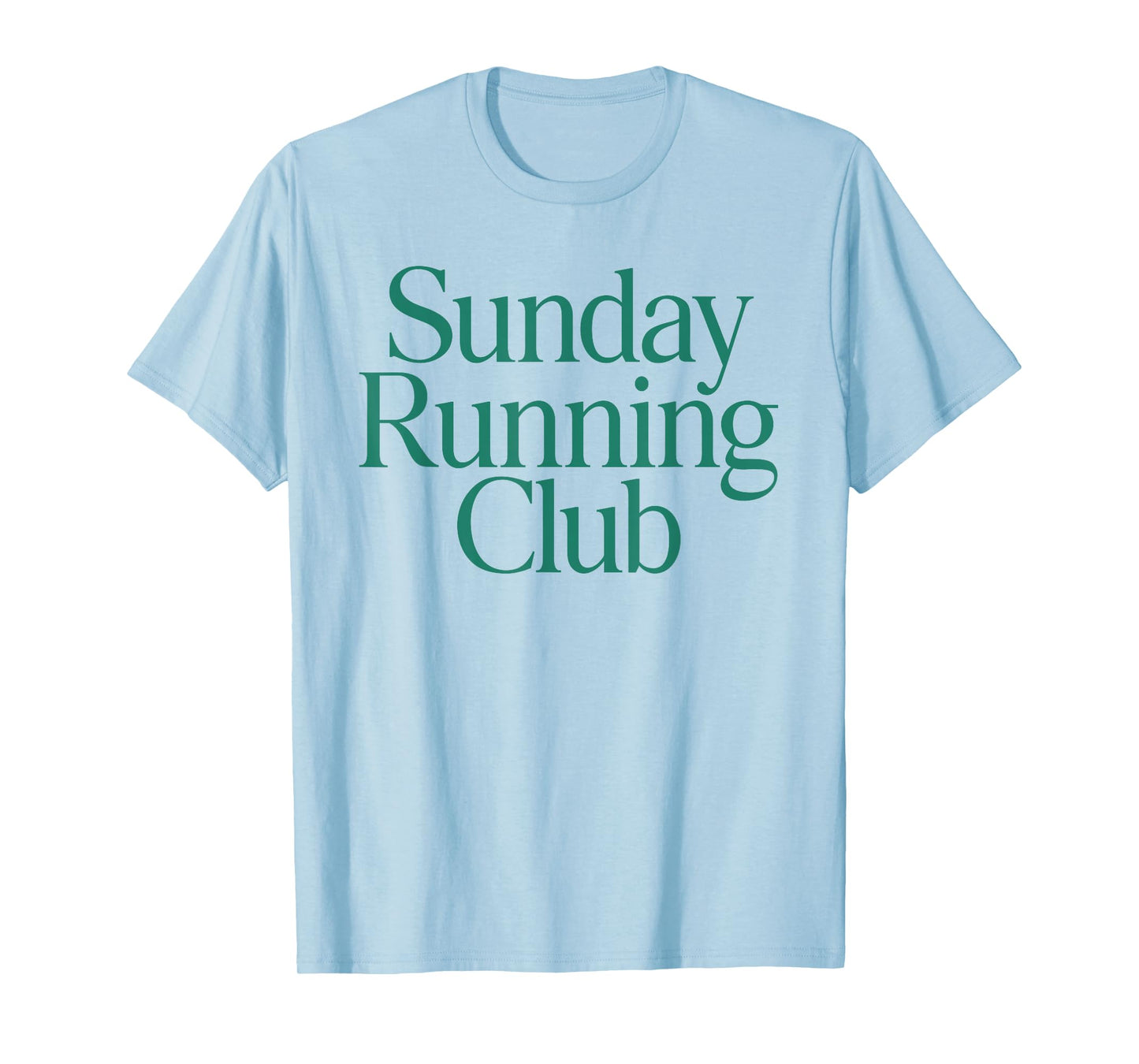 SUNDAY RUNNING CLUB X Jogger Jogging Runner Fitness Gym T-Shirt