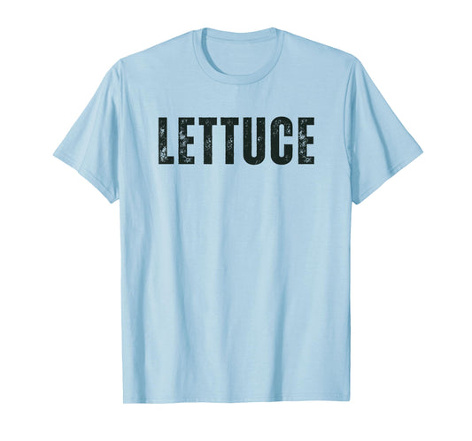 Devil Lettuce Funny Couples Costume Lettuce Shirt T-Shirt