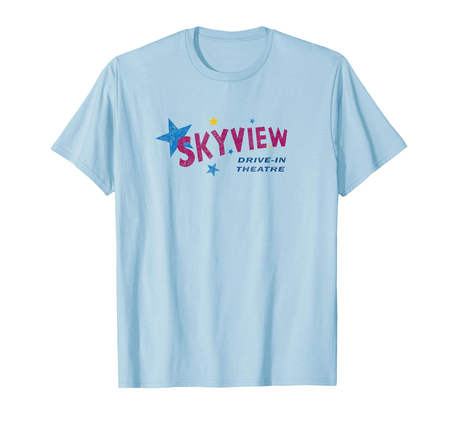 Skyview Retro Drive In Theater Vintage Movie Men's Graphic T-Shirt