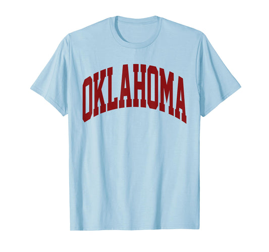 Retro Oklahoma Throwback Souvenir Oklahoma Tee Red Classic T-Shirt