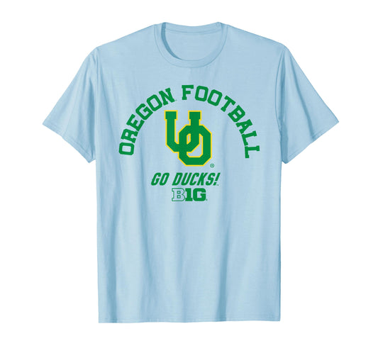 Oregon Ducks Big 10 Football Logo Officially Licensed T-Shirt
