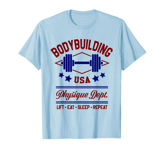 Vintage Retro Bodybuilding Gym T-Shirt for Men and Women T-Shirt