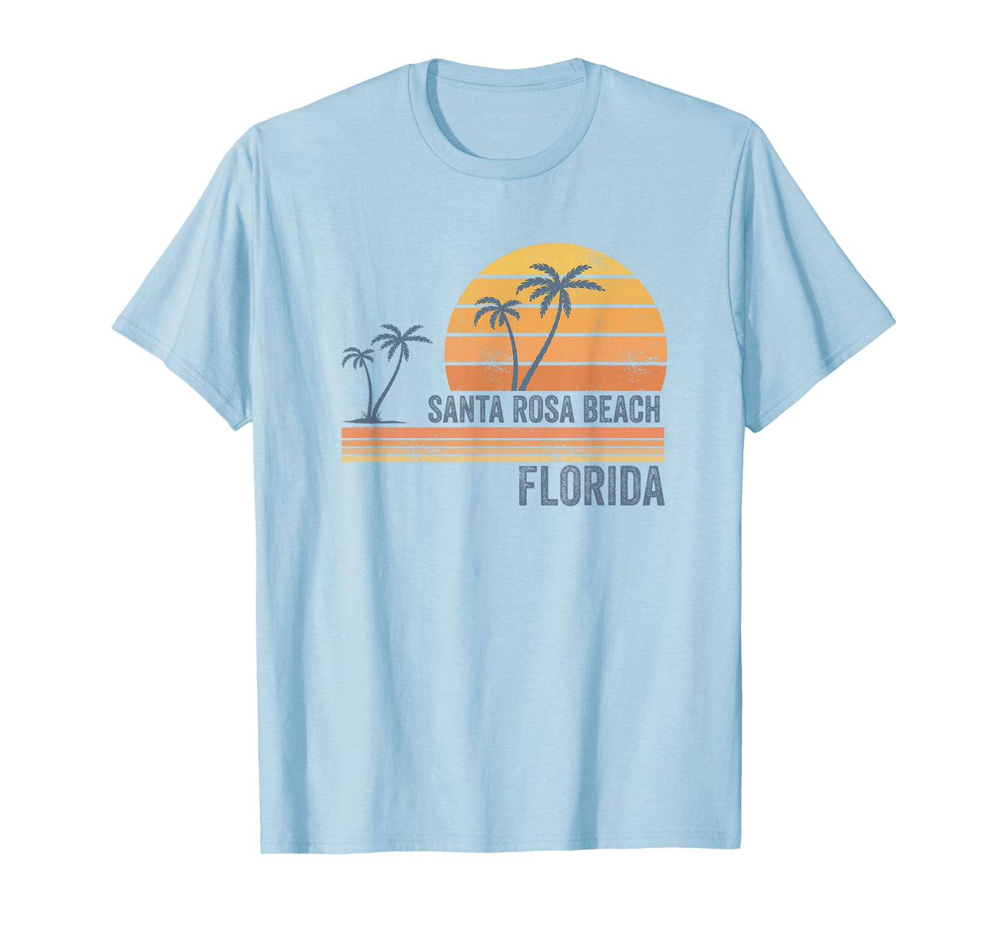 Santa Rosa Beach Florida Souvenir Walton County T-Shirt