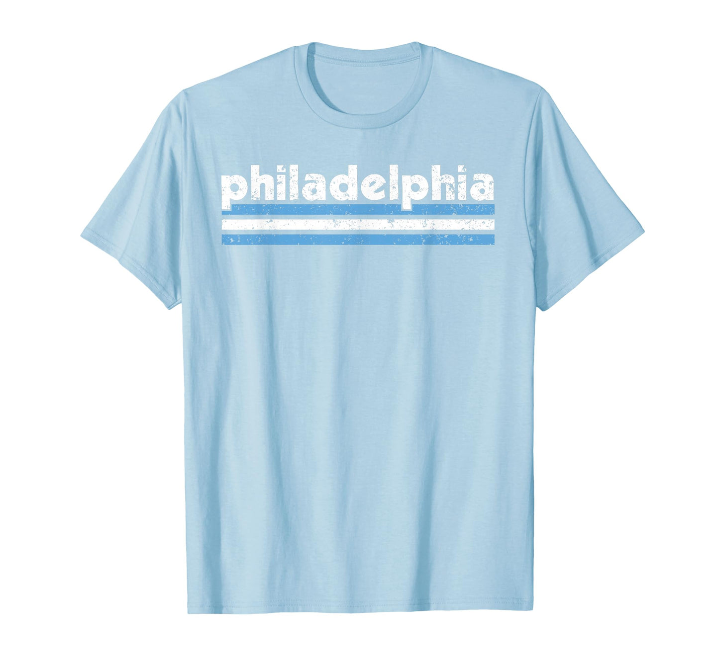 Philadelphia Pennsylvania Retro Vintage Weathered Sport Cool T-Shirt