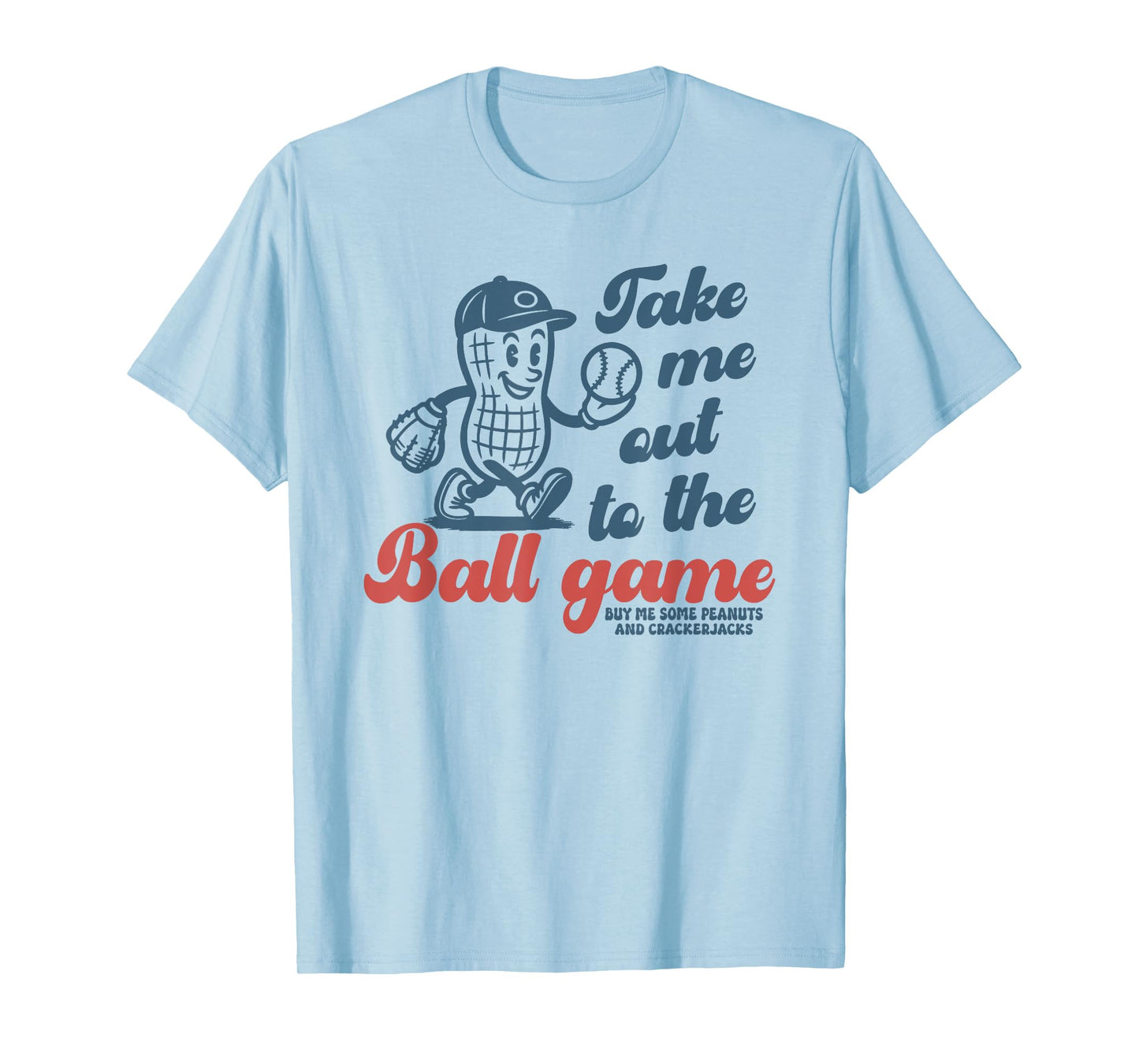 Take Me Out To The Ball Game, Retro Baseball T-Shirt