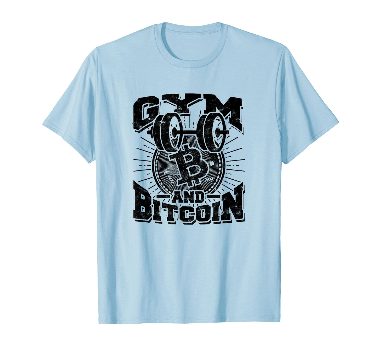 Gym and bitcoin – Btc, Crypto, blockchain trading T-Shirt